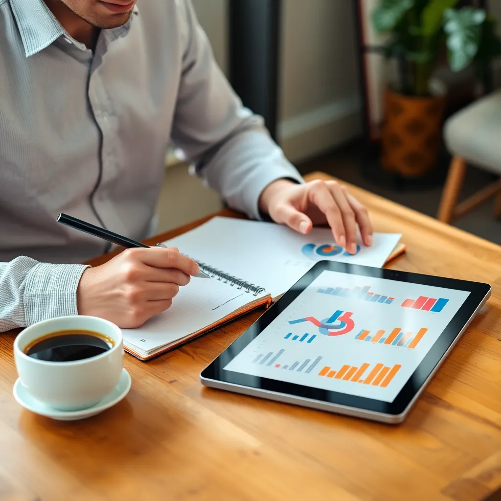 Nederlandse familie bespreekt financiële planning aan keukentafel