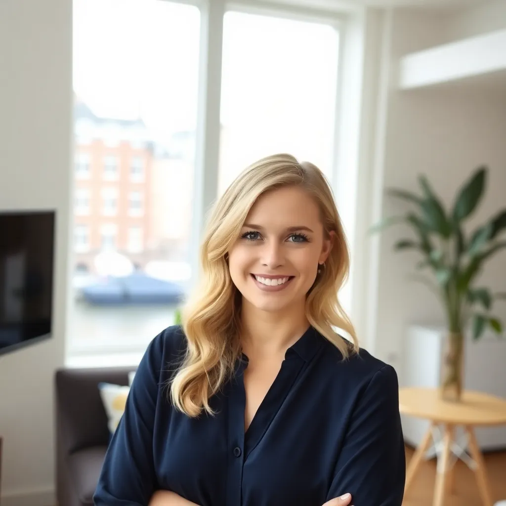 Nederlandse ondernemer werkt aan financiële planning in modern kantoor