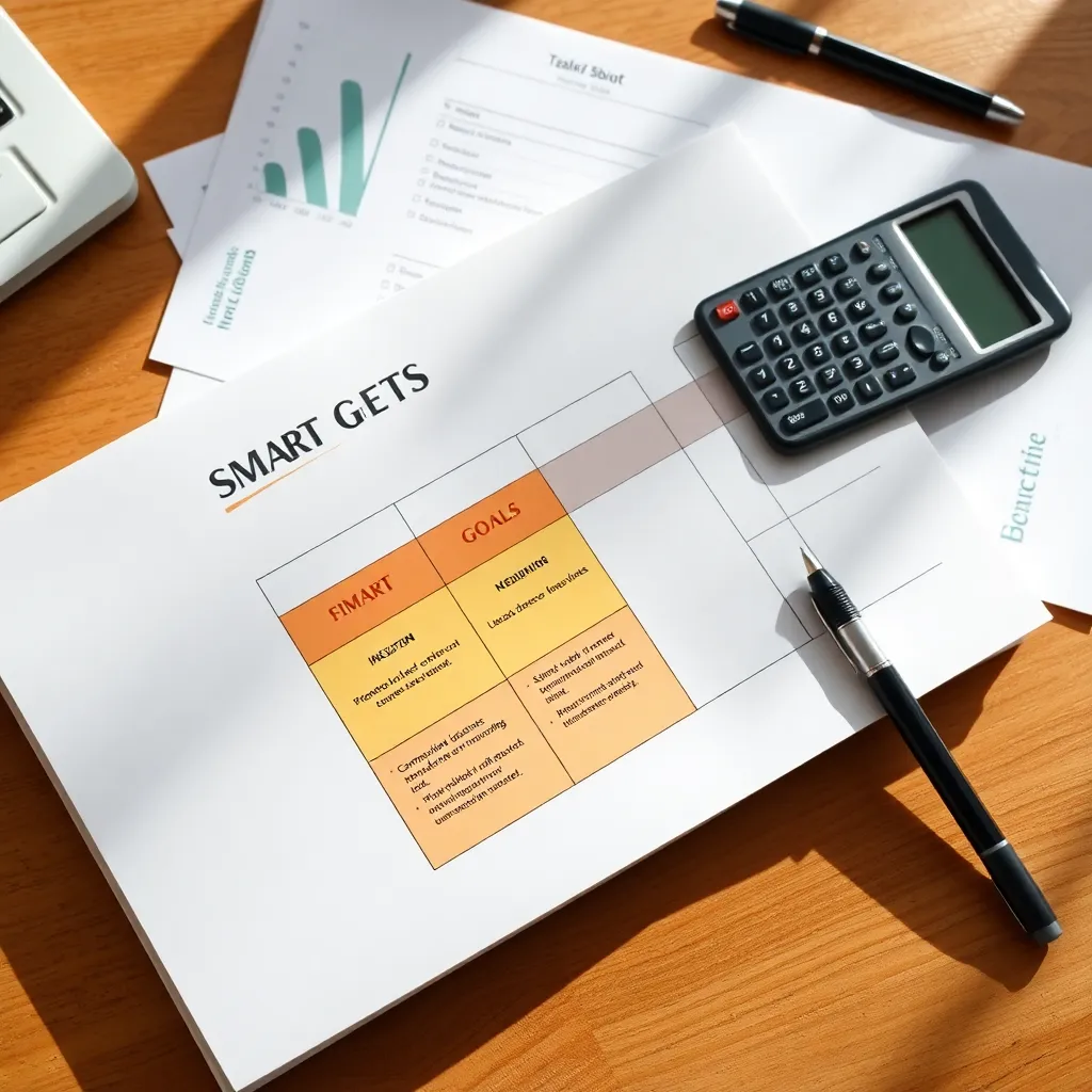SMART financiële doelen visualisatie met Nederlandse context