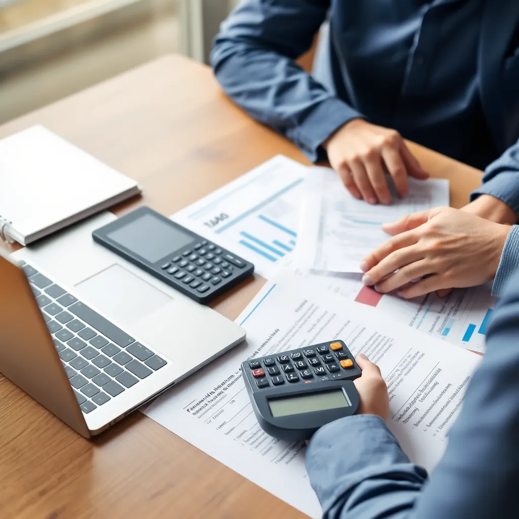 Nederlandse familie bespreekt financiële planning aan keukentafel